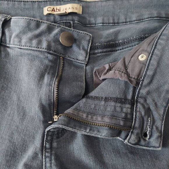 CABI Jeans Graphite Bree Skinny Size 8 - Picture 4 of 8